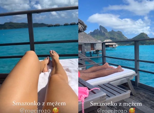 Karolina Pisarek poleciała na miesiąc miodowy na Bora-Bora