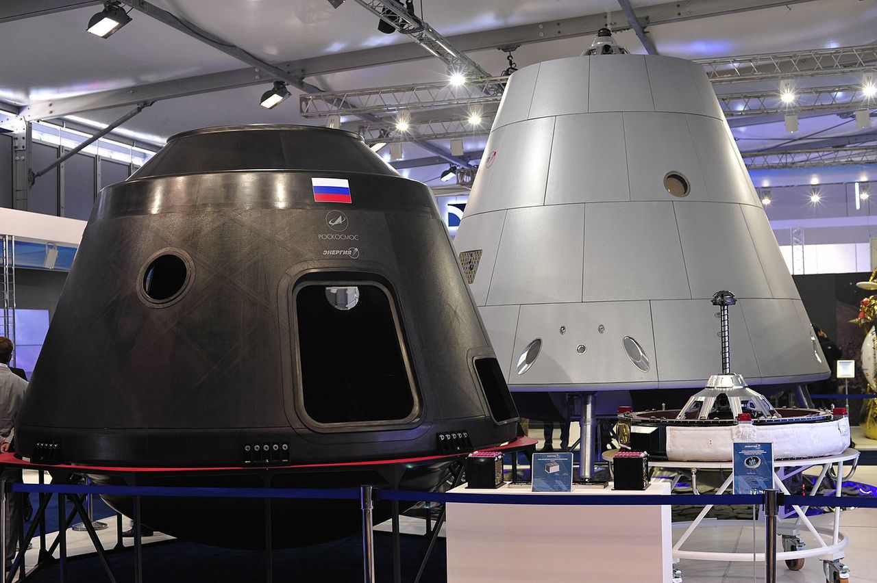 Model of the Orzeł spacecraft