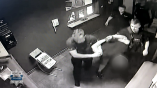 Żyrardów: Zdemolował samochód przed komendą. Został zatrzymany po pościgu WIDEO