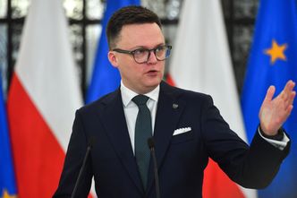 Marszałek Hołownia o mandatach poselskich Kamińskiego i Wąsika. "Będę zmuszony"