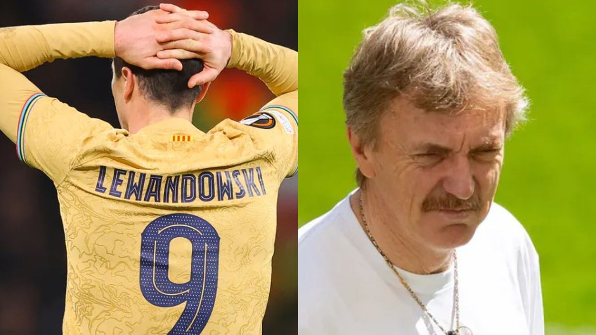 Na zdjęciu: Robert Lewandowski i Zbigniew Boniek