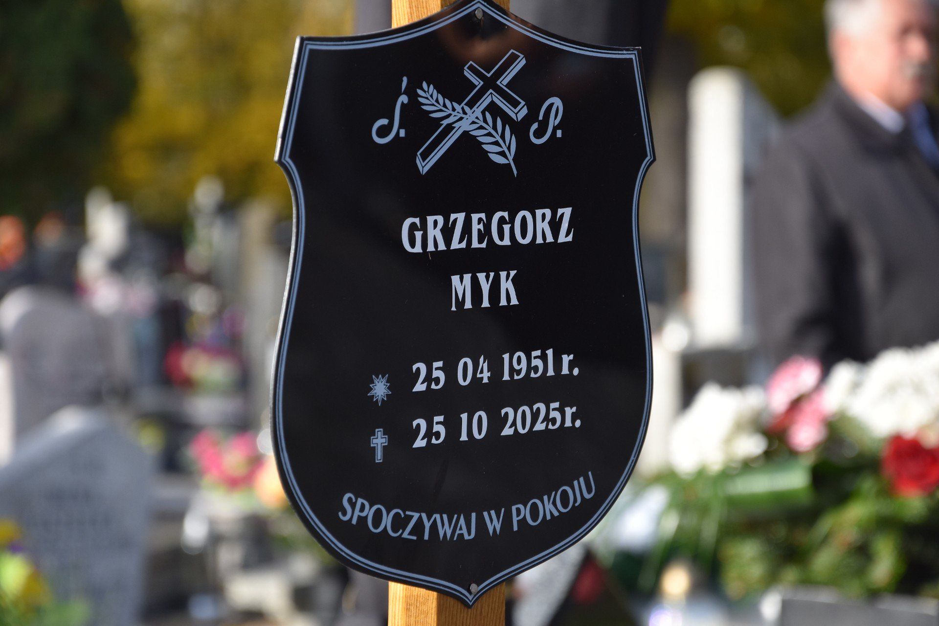 Ostatnie pożegnanie Grzegorza Myka