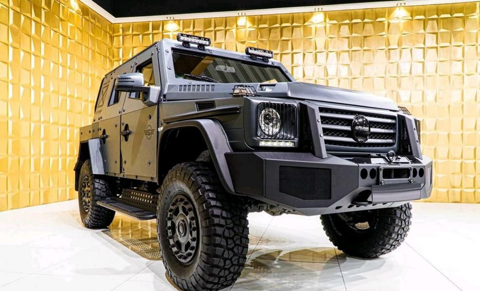 Opancerzony Mercedes-AMG G500 4x4² to forteca na kołach