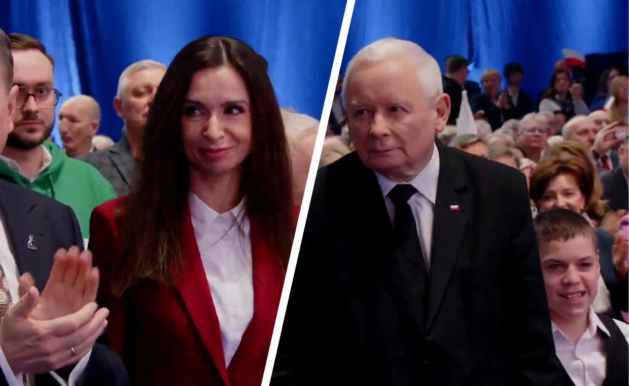 Na konwencji Nawrockiego pojawiła się 