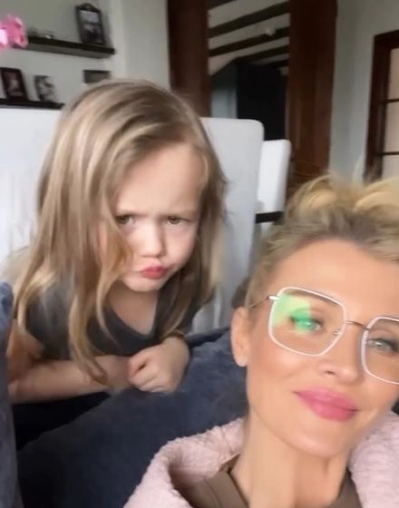 Joanna Krupa z córką