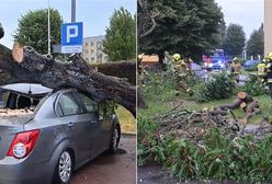 Niszczycielskie burze w Polsce. Nagrania z Podkarpacia
