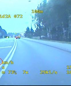 Ponad 150 km/h w terenie zabudowanym. Pościg nagrała kamera