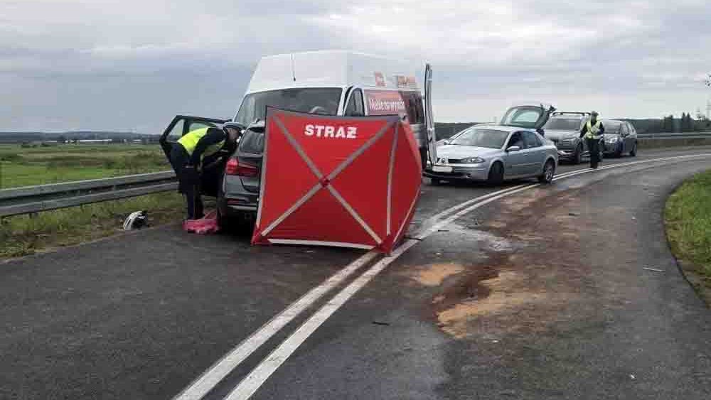 Śmiertelny wypadek. Nie żyje jedna osoba, a cztery są ranne