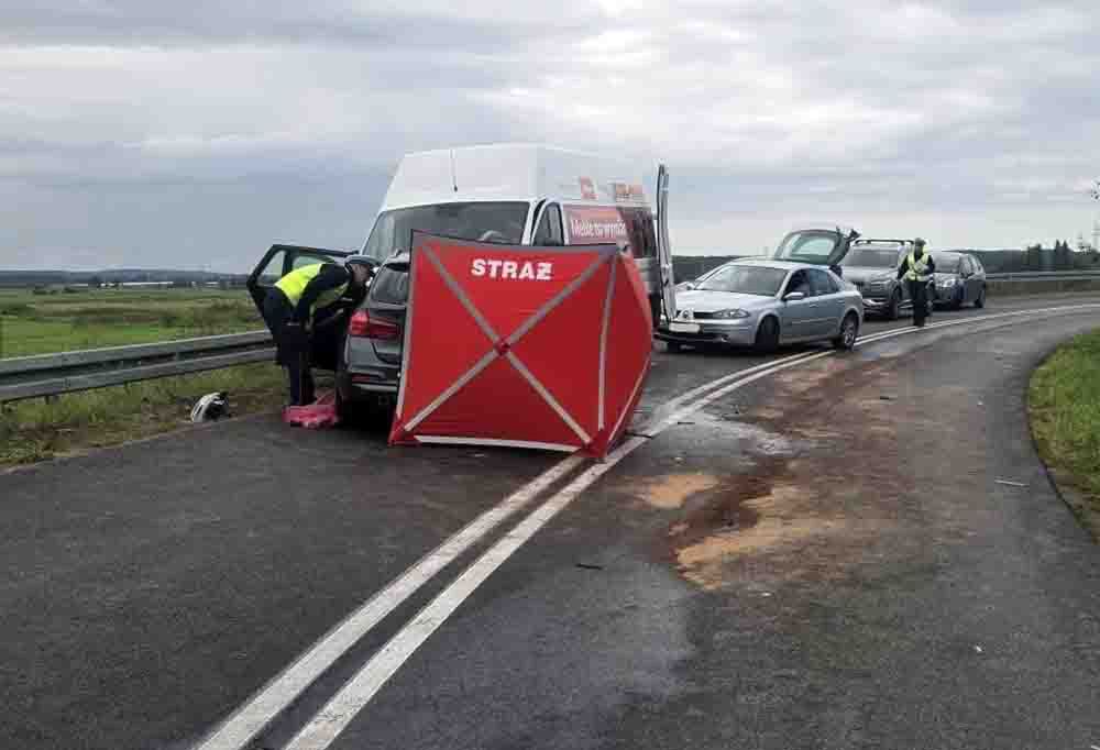 Śmiertelny wypadek. Nie żyje jedna osoba, a cztery są ranne