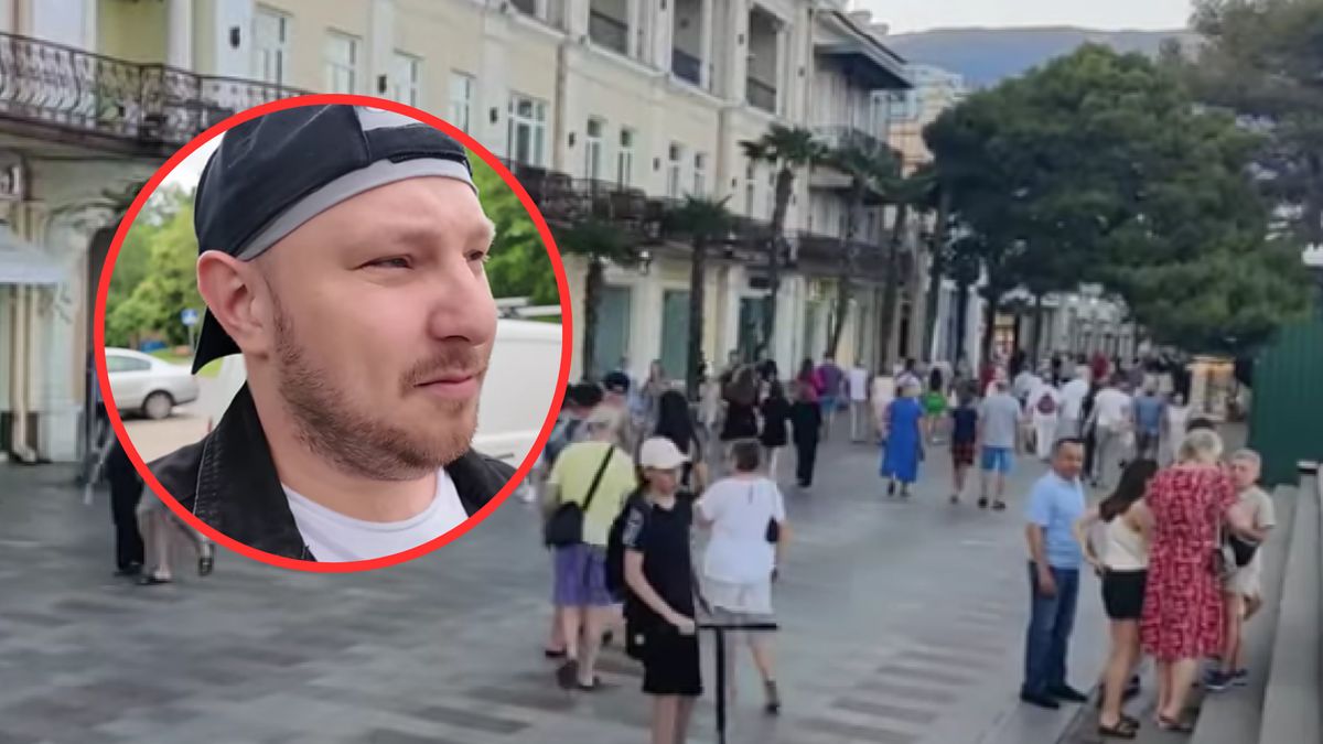 Vloger przyznał, że na Krymie nie czuć atmosfery święta