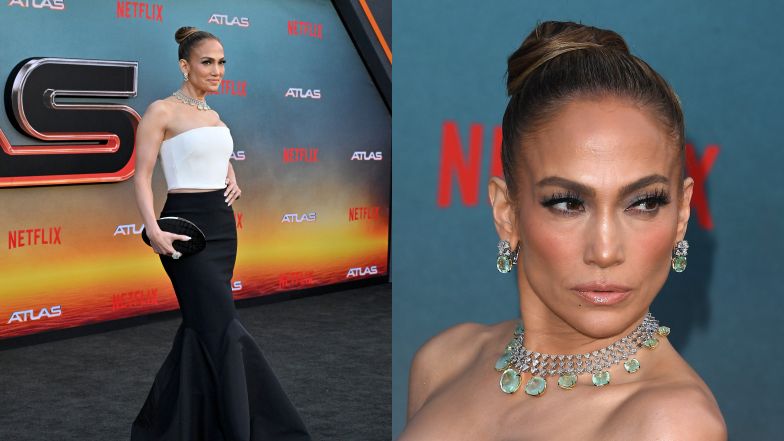 Jennifer Lopez na premierze filmu