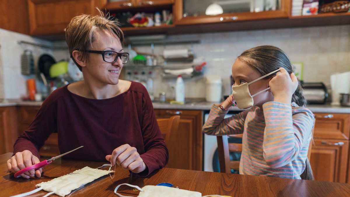 z czego uszyć maseczkę