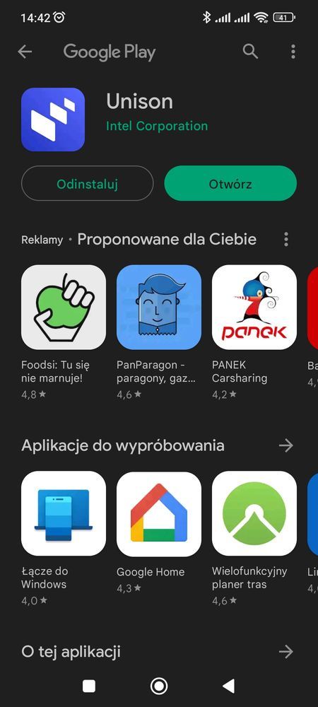 Intel Unison - Google Play