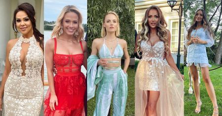 Ich kreacje weselne przyćmiły panny młode. Sylwia Bomba, Eliza Trybała i Julia Wieniawa i inne celebrytki (ZDJĘCIA)