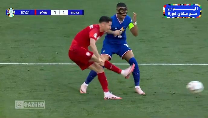Kylian Mbappe zwyzywał Roberta Lewandowskiego