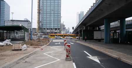 Warszawa. Pokazujemy, jak zmienia się rondo Czterdziestolatka [ZDJĘCIA]