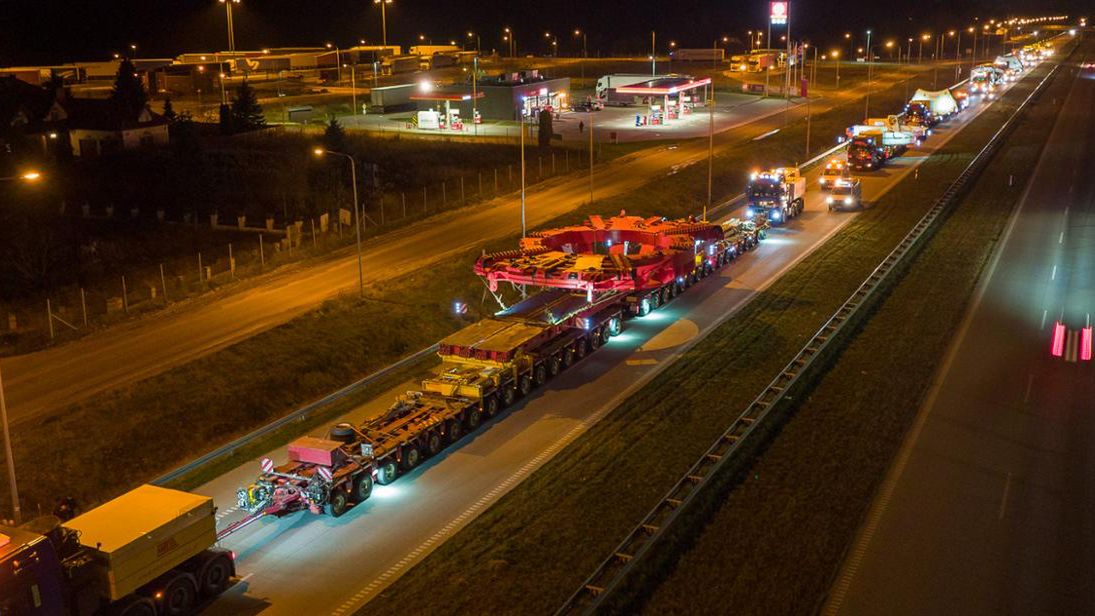 transport maszyny TBM