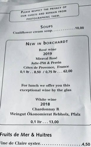 Za butelkę wina Brada zapłacimy 65 euro