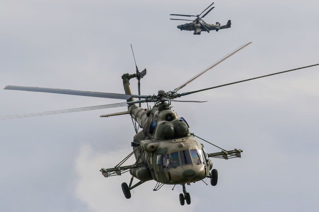Ukraińscy strącili dwa rosyjskie śmigłowce. Nowoczesny Mi-24 i nieco mniejszy Mi-8
