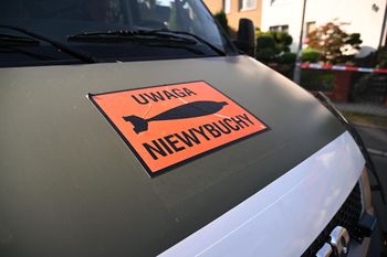 Ewakuacja ok. 300 osób. Niewybuch przy szkole