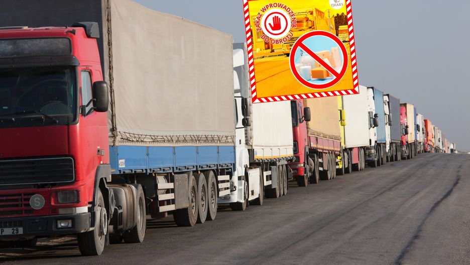 Służby zatrzymały tony ekologicznych produktów z Ukrainy