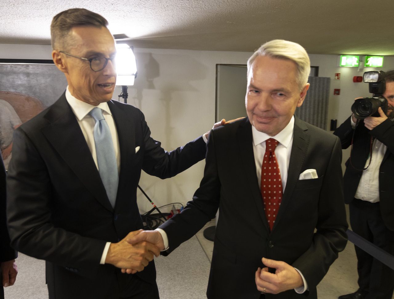 Candidates for the presidency of Finland: Alexander Stubb and Pekka Haavisto