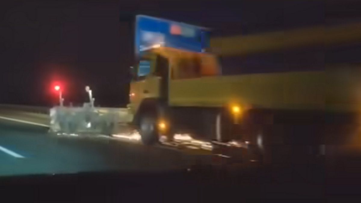 Komiczna scena została nagrana