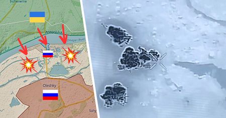 Ciężkie walki o wyspy na Dnieprze. "Strategiczny obszar" [RELACJA NA ŻYWO]