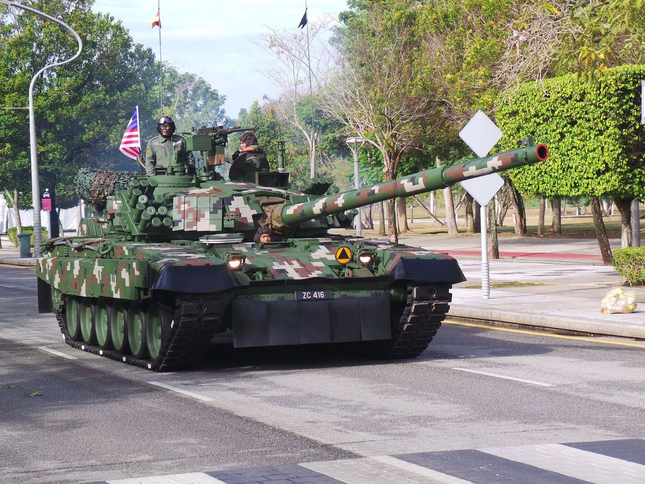 PT-91M Pendekar - malezyjska wersja Twardego
