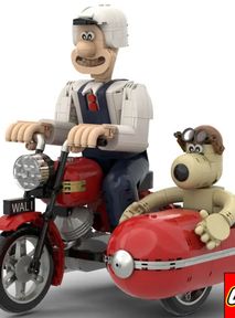 Nowy zestaw Lego Ideas. Wallace & Gromit wjadą z hukiem