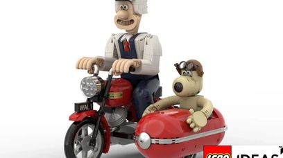 Nowy zestaw Lego Ideas. Wallace & Gromit wjadą z hukiem