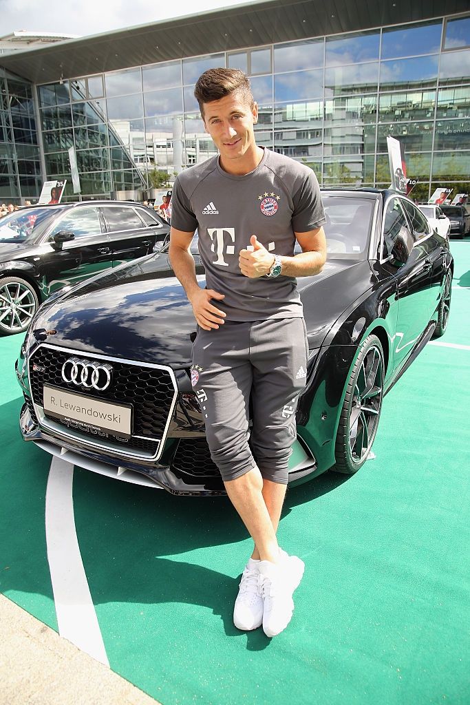 Robert Lewandowski był również posiadaczem Audi