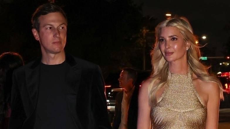 Odstrzelona w ZŁOTĄ MINI Ivanka Trump prezentuje długie nogi w drodze na Miami Race Week