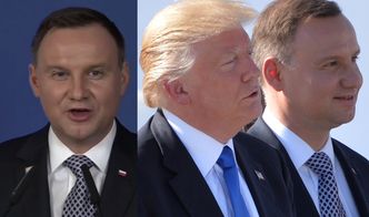 Duda zaprasza Trumpa do Polski: "Wystarczy ustalić termin"