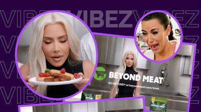 Kim Kardashian promuje Beyond Meat. Fani: "Nie sądzę, żeby spróbowała choćby jednej rzeczy"