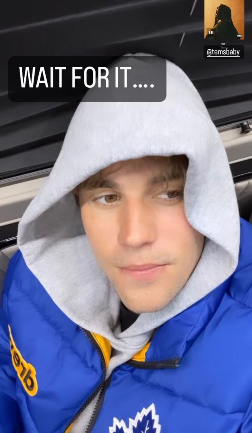 Justin Bieber demonstruje możliwości swojej twarzy