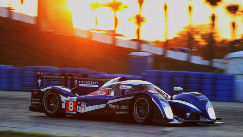 Nowy Peugeot 908 w akcji na torze Sebring / fot.:gt-eins.de