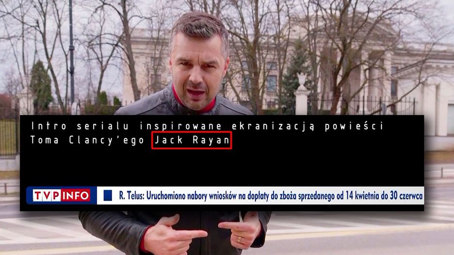 Michał Rachoń w wydaniu na Bogusława Wołoszańskiego w "Resecie"