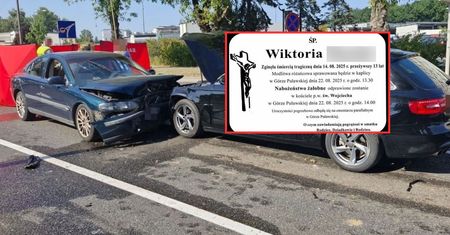 13-letnią Wiktorię potrącił nietrzeźwy kierowca. "Przedwczesna śmierć"