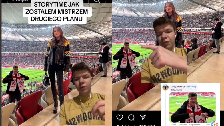 "Mistrz drugiego planu" ze zdjęcia Anny Lewandowskiej zabrał głos!