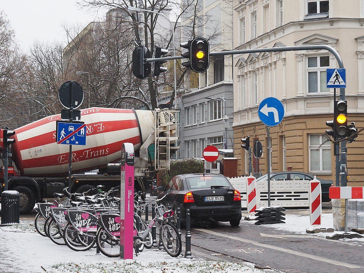 Ulica Radwańska w remoncie