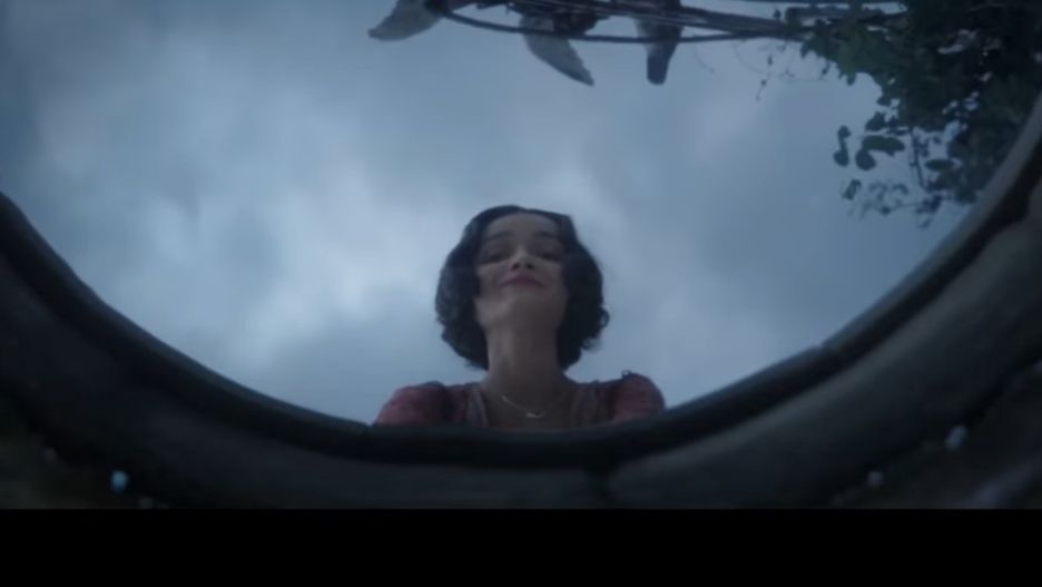 kadr z filmu "Śnieżka"