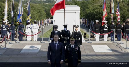 Ostatni punkt wizyty Nawrockiego w USA. Kancelaria pokazała zdjęcia
