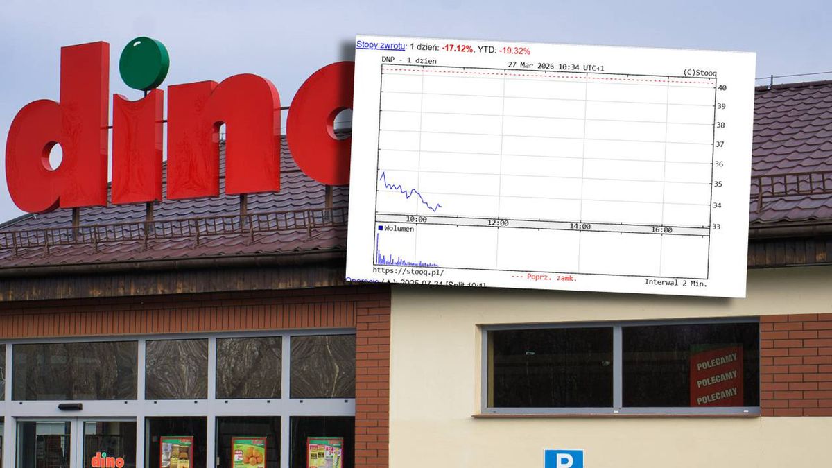 Kurs Dino w piątek rano