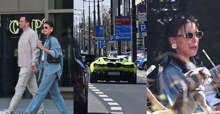 Klaudia Halejcio z partnerem mkną na kawkę swoim Lamborghini za TRZY MILIONY ZŁOTYCH