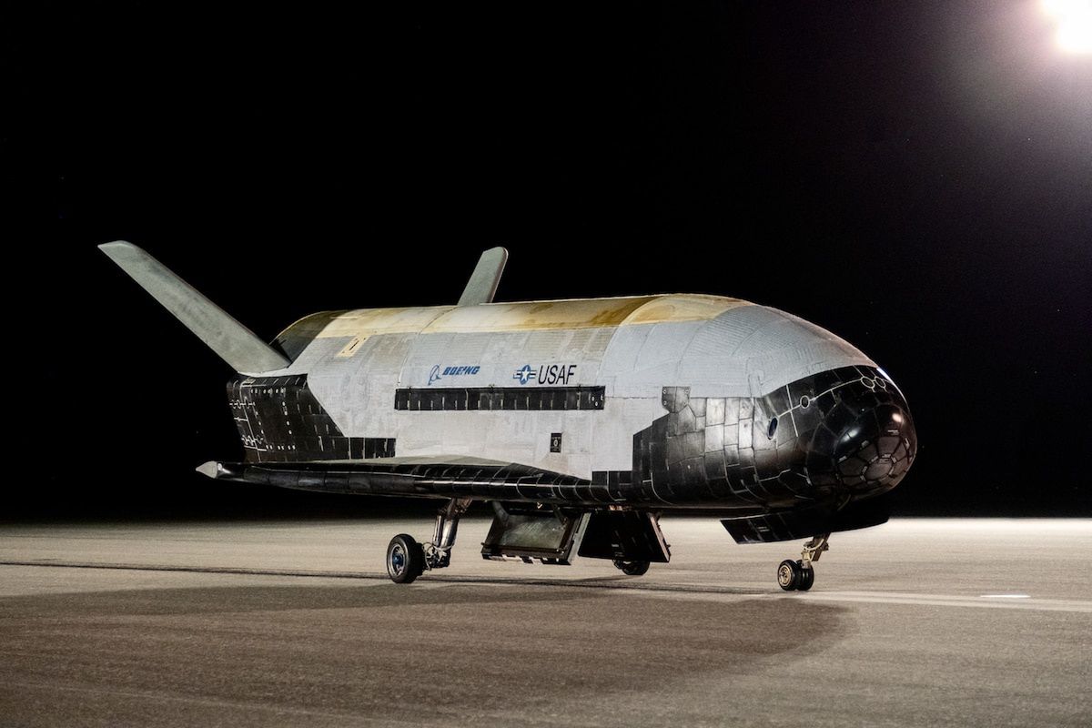 Samolot kosmiczny X-37B pozostający w amerykańskiej flocie USSF