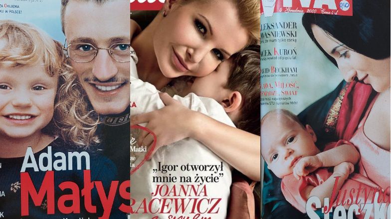 Kultowe okładki gwiazd z dziećmi