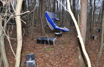 Przemyt motolotnią. Ledwo pilot przekroczył granice, namierzyli go funkcjonariusze