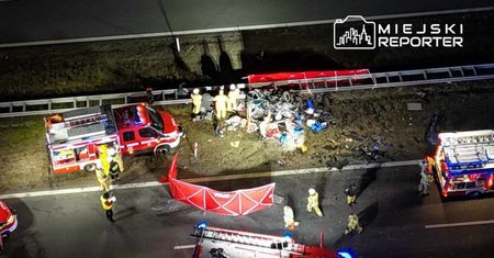 Nie żyje druga osoba, kierowca Forda z tragicznego wypadku na A2. Toyota jechała pod prąd