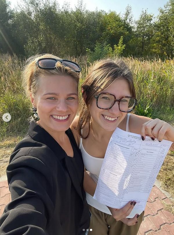 Córka Anny Głogowskiej zdała egzamin na prawo jazdy